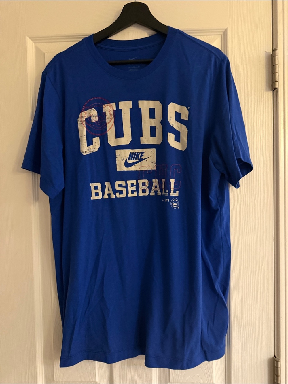 Nike Royal Blue Cubs Baseball Short Sleeve Tee